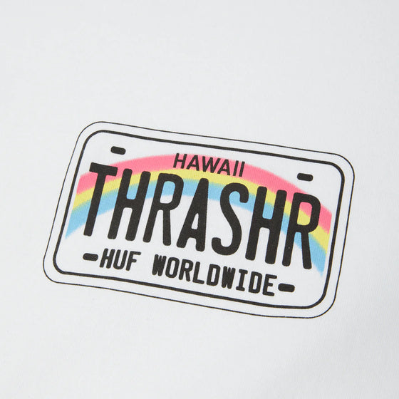 Huf X Thrasher License Plate SS T-Shirt