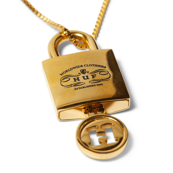 Huf Lock & Key Pendant