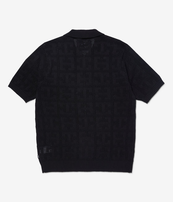 Huf Monogram Jacquard Zip Sweater