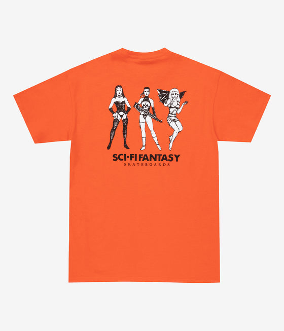Sci-Fi Fantasy Macho Girls T-Shirt