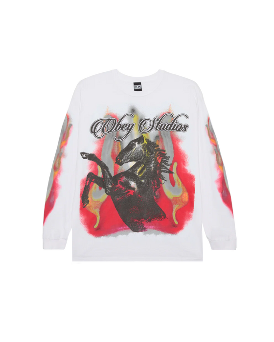 Obey Horse Studio Longsleeve T-Shirt