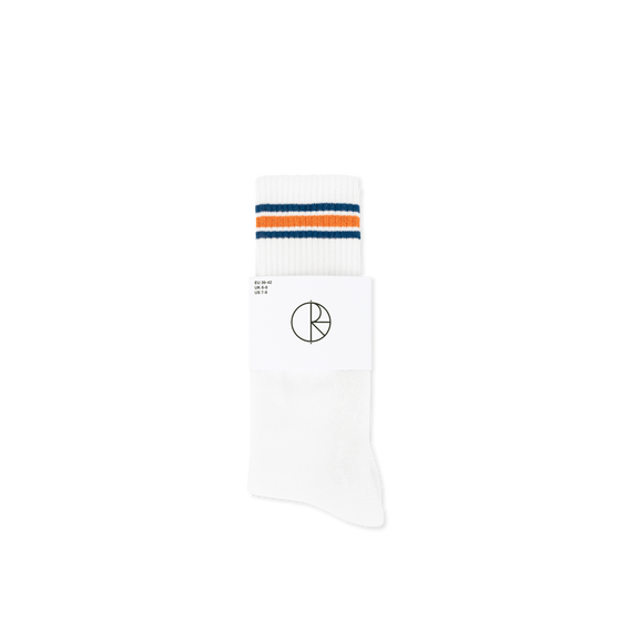 Polar Stripe Rib Sock Long