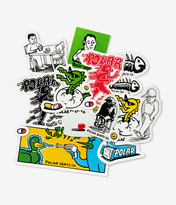 Polar Jacob's Corner Sticker Pack