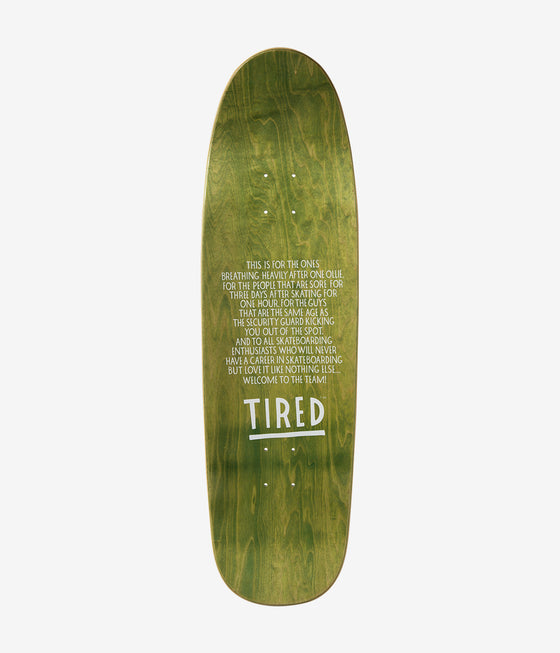 Tired Old Mobil Board Sigar 9.23"