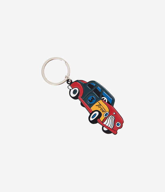 Tired Old Mobil Keychain