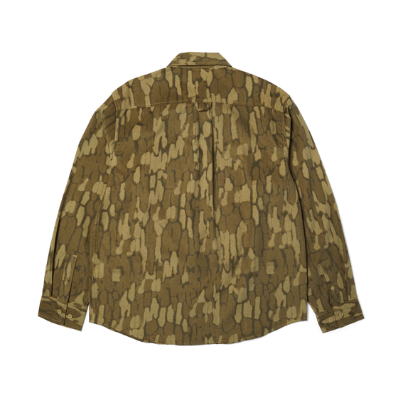 Huf Wraped Camo Corduroy Shirt