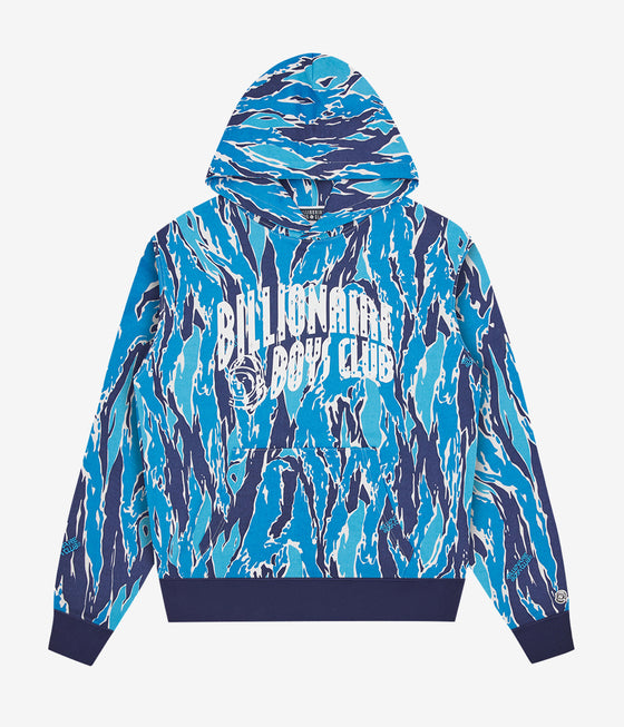 Billionaire Boys Club The Arch Logo Camo Popover Hood