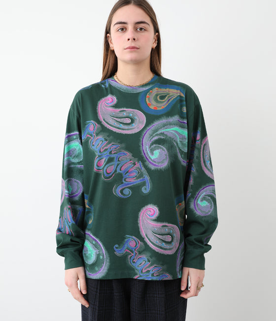 Rassvet Men Ls Paisley T-Shirt Knit