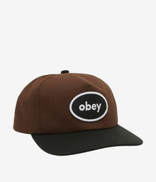  Obey Dom 5 Panel Snapback