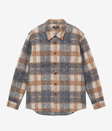  Stussy Plaid Knit Shirt