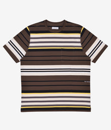  Pop Striped Pocket T-Shirt