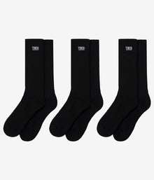  Tired OG Logo Crew Sock (3 Pack)