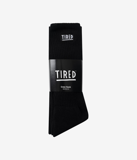 Tired OG Logo Crew Sock 3 Pack