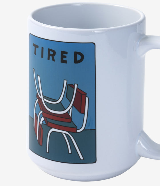 Tired Wobbly Seats Mug