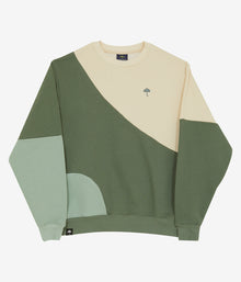  Helas Wavy Block Crewneck