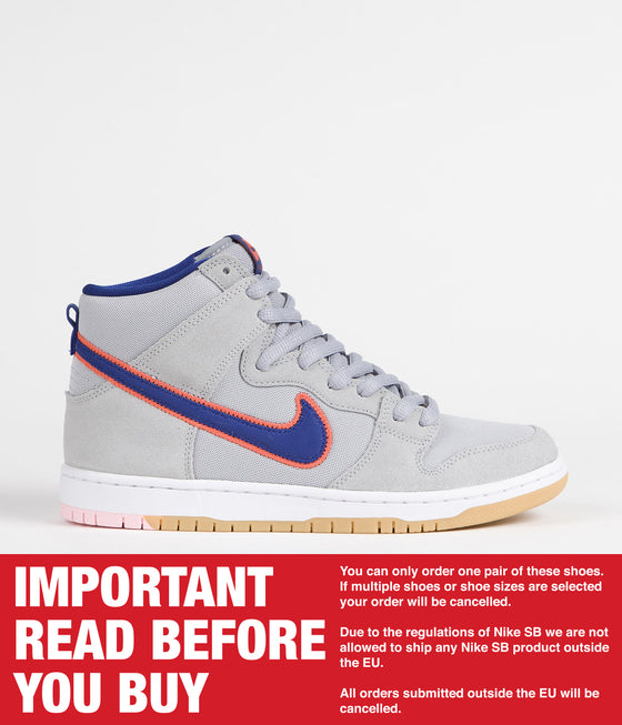Nike SB Dunk High Premium Cloud Grey
