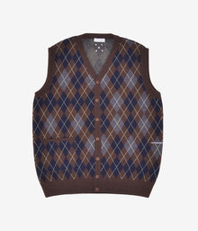  Pop Knitted Cardigan Vest