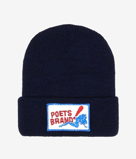 Poets Bing Knit Fold Beanie