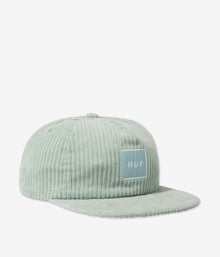  Huf Box Logo Cord 5 Panel Hat