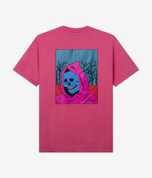  Tired Creepy Skull T-Shirt