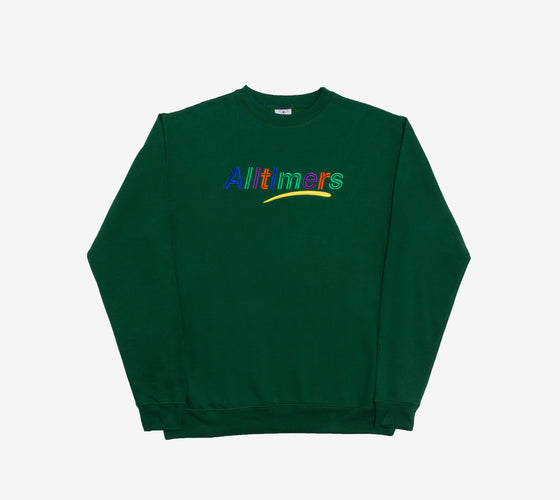 Alltimers Embroided Estate Crew - Ben-G skateshop