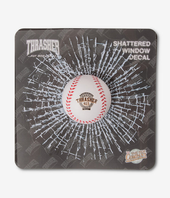 Huf x Thrasher Grand Slam Ball Sticker