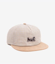  Huf 1993 Plaid Snapback Toffee - Ben-G skateshop