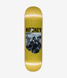  Hockey Look Up - Yellow (Andrew Allen) 8.38"