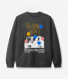  Lo-Fi Movement By Design Crewneck Sweatshirt