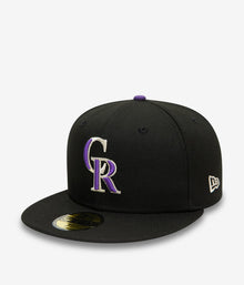  New Era Colorado Rockies Authentic On Field Game Black 59FIFTY Cap