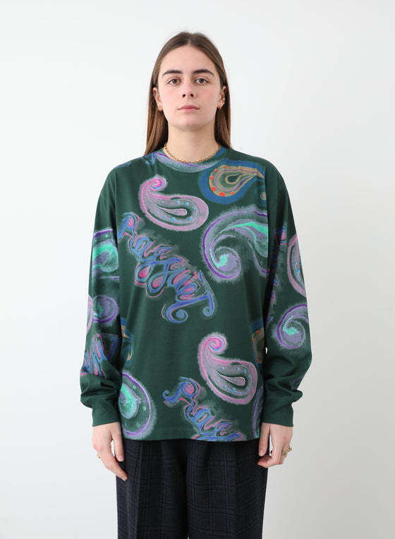 Rassvet Men Ls Paisley T-Shirt Knit