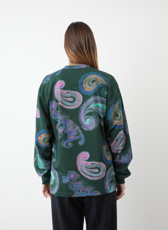 Rassvet Men Ls Paisley T-Shirt Knit