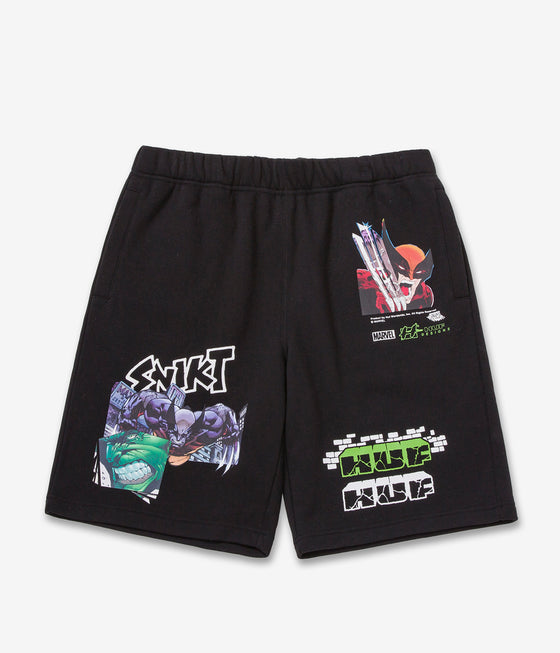 Huf x Marvel Smash Up Fleece Short