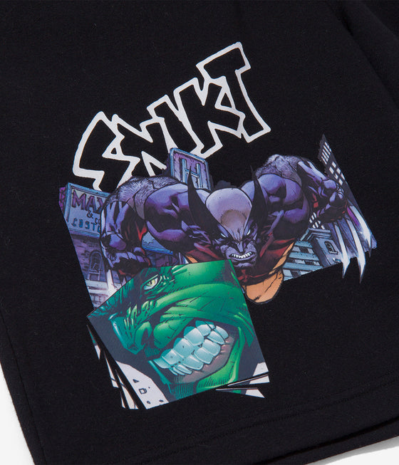 Huf x Marvel Smash Up Fleece Short