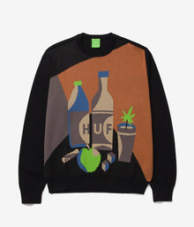  Huf Still Life Crewneck Sweater