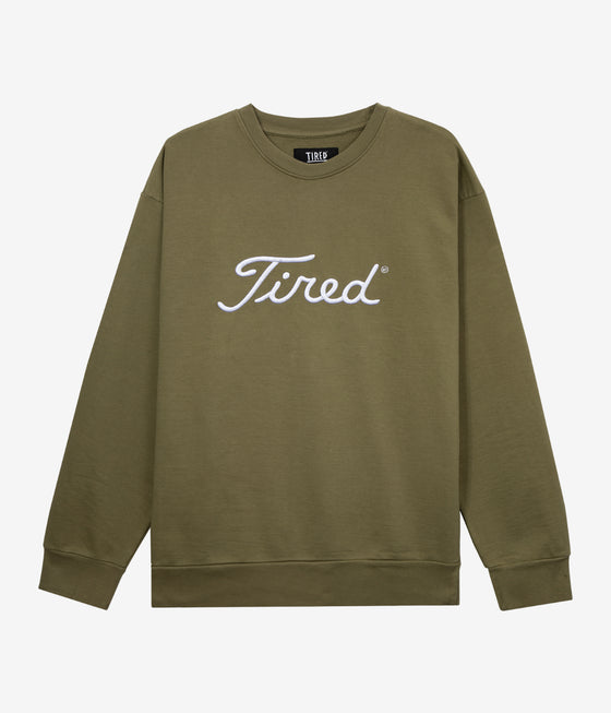 Tired Golf Organic Crewneck
