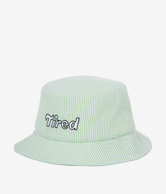 Tired Tidle Seersucker Bucket Hat