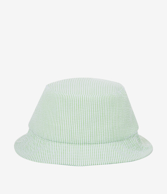Tired Tidle Seersucker Bucket Hat
