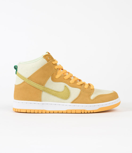 Nike SB Dunk High Pro University Gold/ Vivid Sulfur