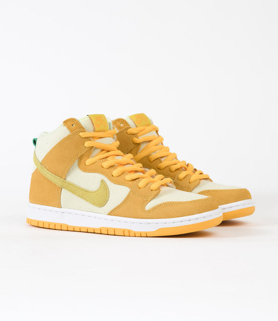 Nike SB Dunk High Pro University Gold/ Vivid Sulfur