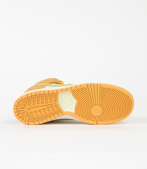 Nike SB Dunk High Pro University Gold/ Vivid Sulfur